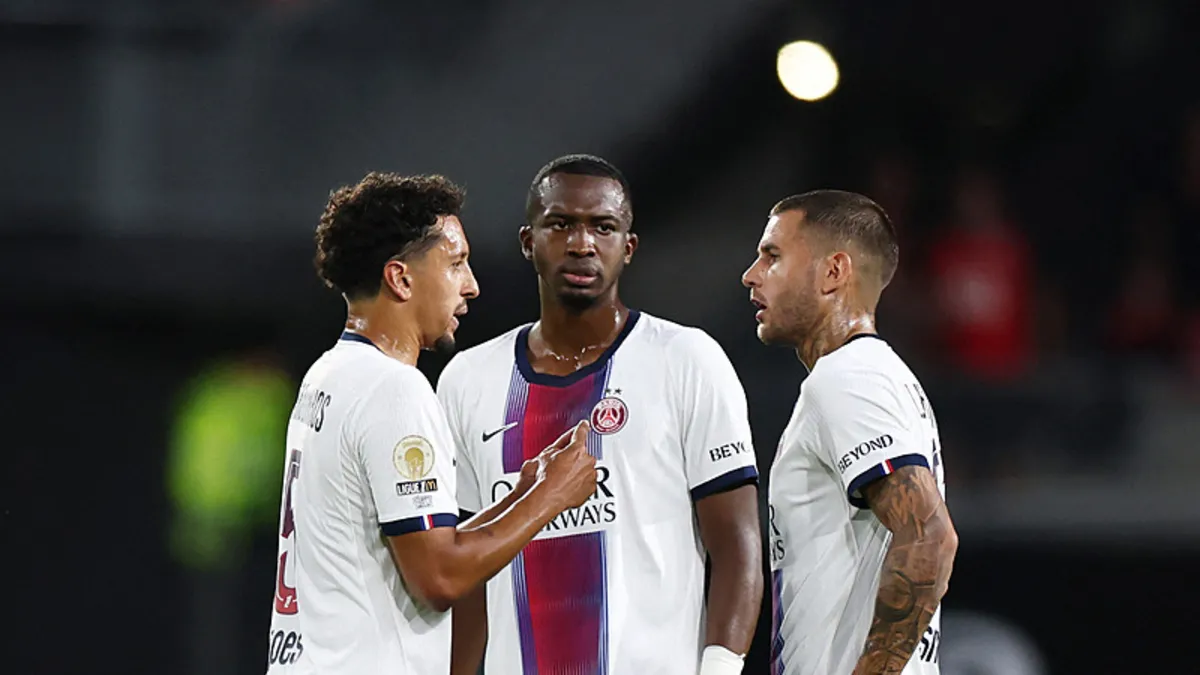 PSG, Rennes deplasmanında 2-0'dan puanı kaptı!