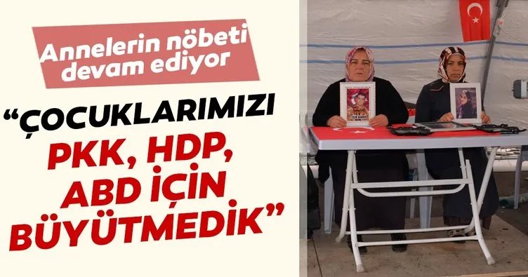 “Çocuklarımızı, PKK, HDP, ABD için büyütmedik”