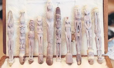 Kestaneden organik heykeller