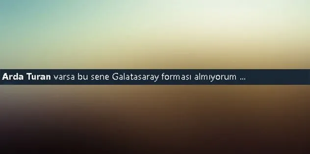 Fatih Terim'e taraftardan Arda Turan tepkisi!