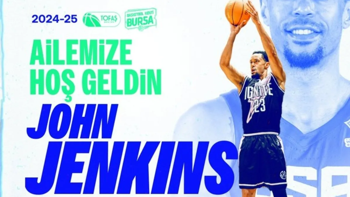 TOFAŞ, ABD'li basketbolcu John Jenkins ile anlaştı