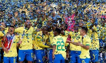 Futbolda Afrika Ligi’nin ilk şampiyonu Güney Afrika temsilcisi Mamelodi Sundowns oldu