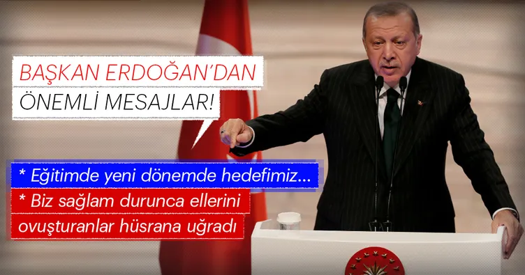 Başkan Erdoğan’dan önemli açıklamalar