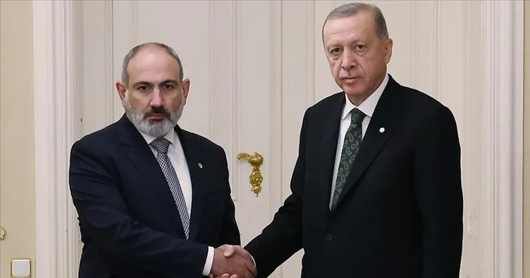 SON DAKİKA | Başkan Erdoğan, Ermenistan Başbakanı Paşinyan ile görüştü