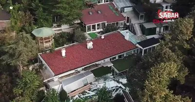 Adnan Oktar’ın villasında yıkılan bölümler havadan görüntülendi