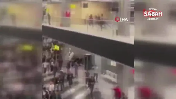 Dağıstan’da yüzlerce kişi Tel Aviv’den gelen uçak nedeniyle havaalanını bastı | Video