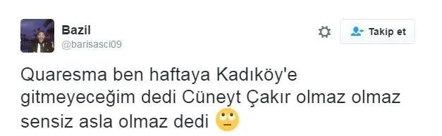 Fenerbahçelilerden Cüneyt Çakır’a sarı kart tepkisi!