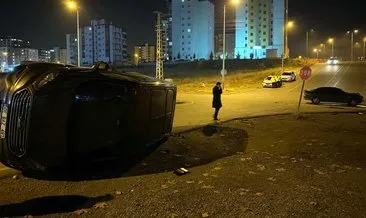 Kayseri’de feci kaza! Otomobil ile minibüs çarpıştı: 7 yaralı