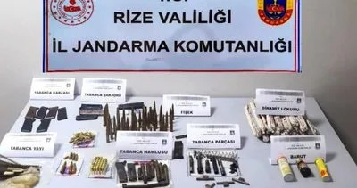 Güneysu'da silah imalathanesi yakalandı #rize