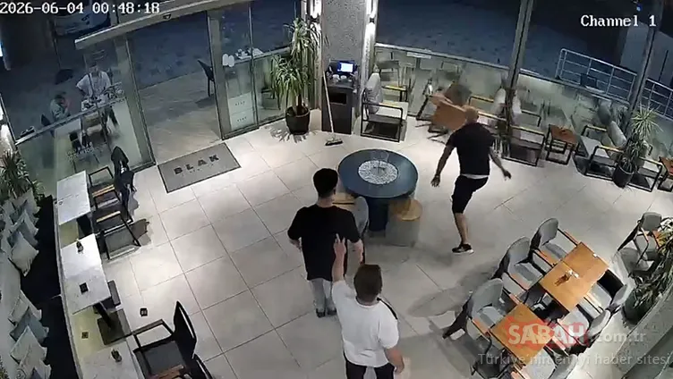 Sarkıntılık etti, malzemeleri fırlattı, kafeyi dağıttı! Kime bulaştığını bilmiyorsun, mahvederim Görüntüler ortaya çıktı