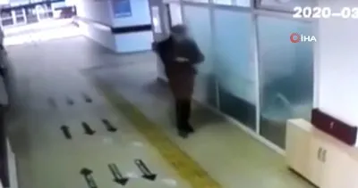 Kocaeli’de hastanedeki akılalmaz corona virüsü hırsızlığı kamerada | Video