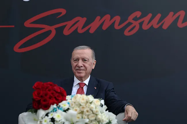 Başkan Erdoğan Samsun'da gençlerle buluştu: