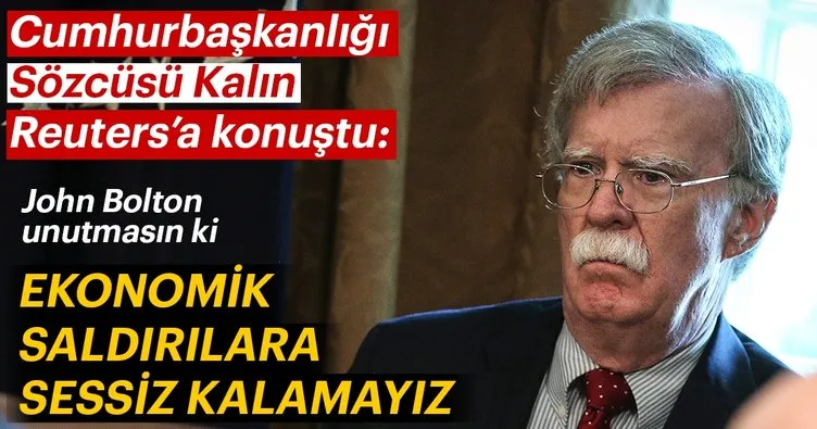 Cumhurbaşkanlığı'ndan ABD Ulusal Güvenlik Danışmanı'na cevap