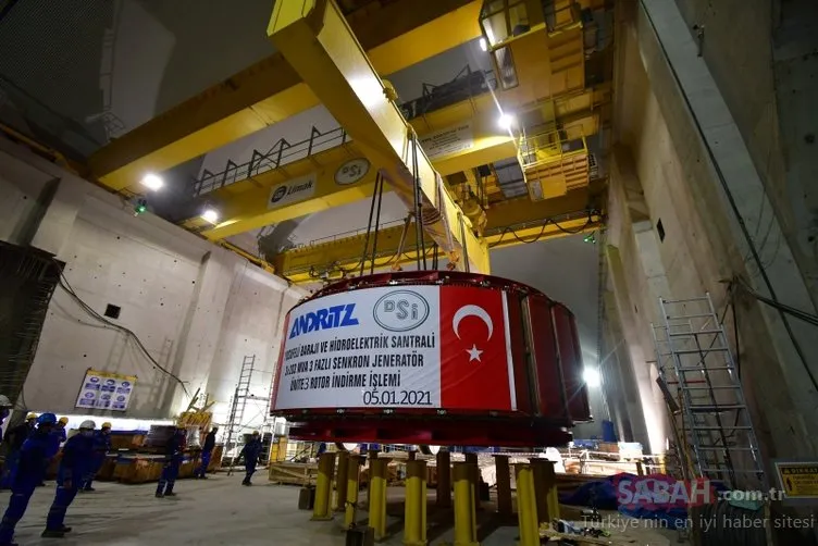 Heyecanla beklenen Yusufeli Barajı projesinden yeni haber! Son 7 metreye girildi