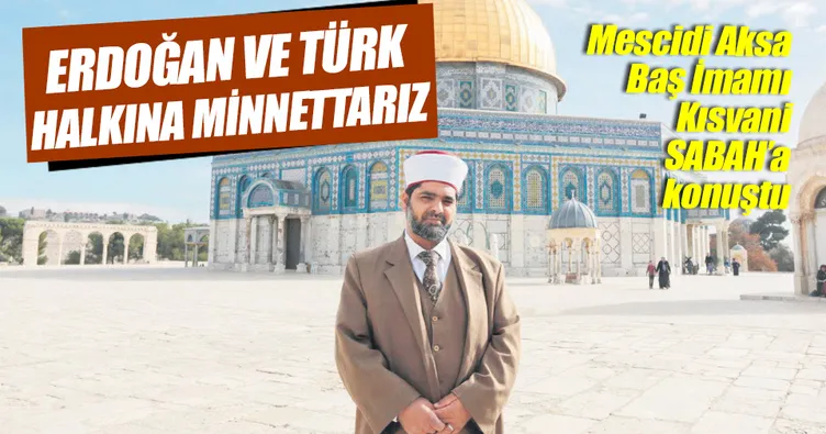 Erdoğan’a ve Türk halkına minnettarız