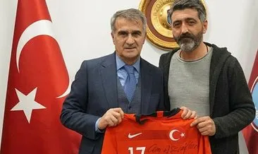 A Milli Takım Teknik Direktörü Şenol Güneş’ten Trabzonspor’a ziyaret