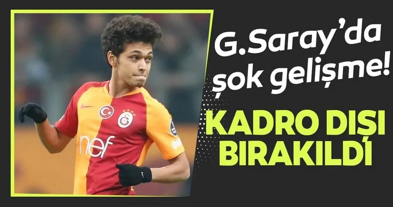 SON DAKİKA | Galatasaray’da genç yıldız Mustafa Kapı kadro dışı bırakıldı!