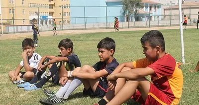 Terör mağduru çocuklara futbol eğitimi