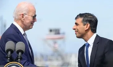 Biden ve Sunak, iki devletli çözüm konusunda hemfikir