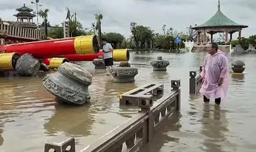 Tayvan’da tayfun tropikal fırtınaya dönüştü: 2 ölü yüzlerce yaralı