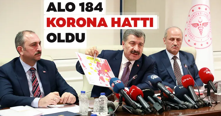 Alo 184 Corona hattı oldu
