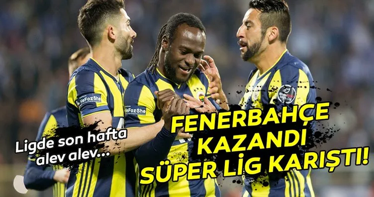 Fenerbahçe kazandı, puan durumu karıştı! Süper Lig Puan Durumu 2019