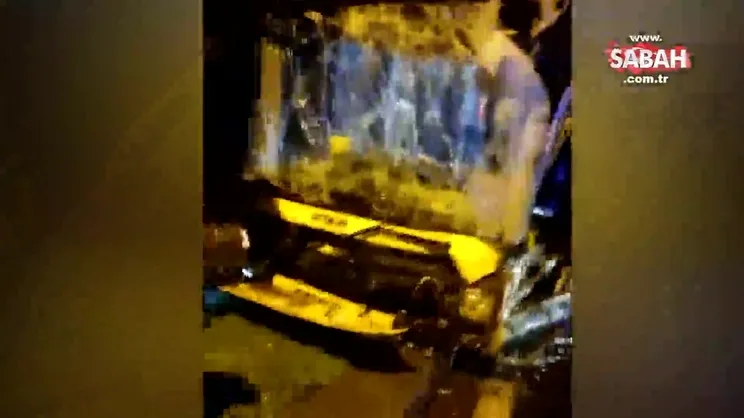 İstanbul Sarıyer'de İETT otobüsü asırlık ağaca çarptı: 7 kişi yaralandı | Video