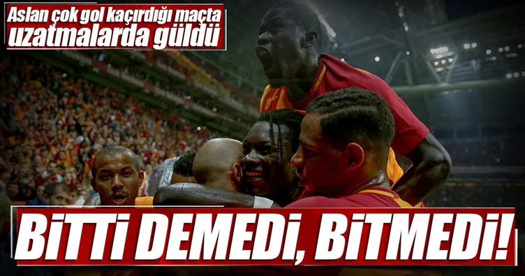 Gol düellosu Galatasaray’ın