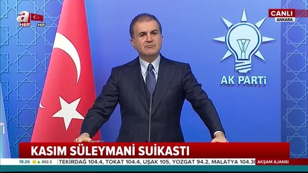AK Parti'den Kasım Süleymani açıklaması