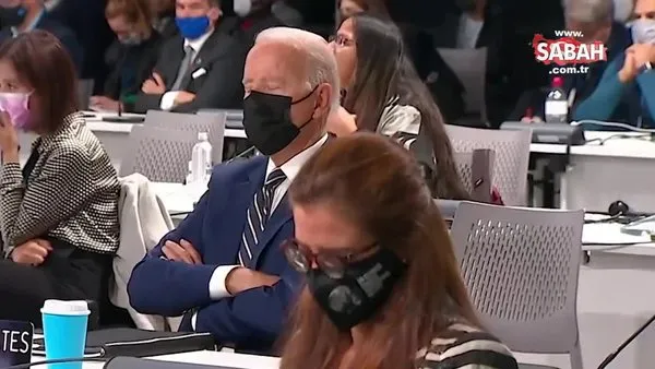 Joe Biden yoğun tempoya dayanamadı, konferansta uyukladı | Video