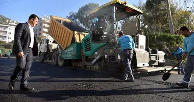 Alanya Belediyesi 10 yılda asfalt rekoru kırdı