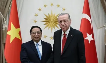 Başkan Erdoğan, Vietnam Başbakanı Chinh’i kabul etti