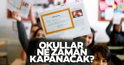 Okullar ne zaman kapanacak, bu hafta son mu? 2023-2024 MEB takvimi ile yaz tatili başlangıcı ve karne günü tarihi netleşti!