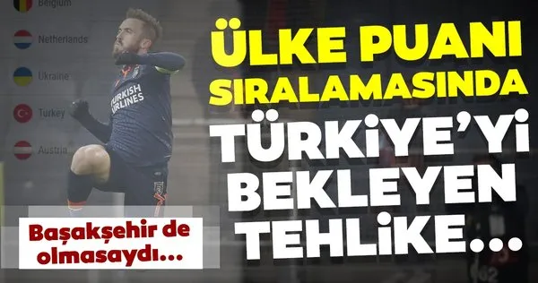 Ülke puanı sıralamasında son durum (08.11.2019) Türk takımlarını bekleyen büyük tehlike...