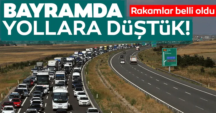 Türkiye bayramda yollara düştü