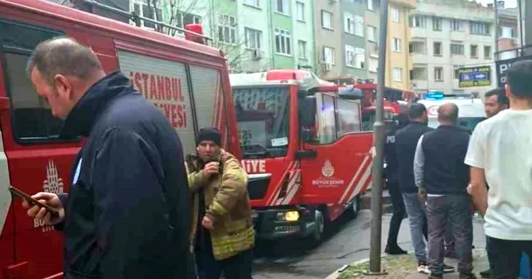 Şişli’de baca yangını paniğe neden oldu