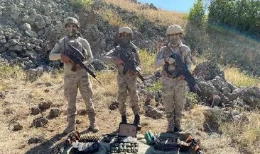 İçişleri: Tendürek’te PKK’ya ait çok sayıda silah ele geçirildi