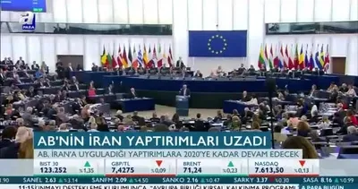 AB’nin İran yaptırımları uzadı