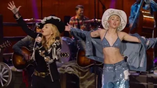 Miley Cyrus’a Madonna sürprizi