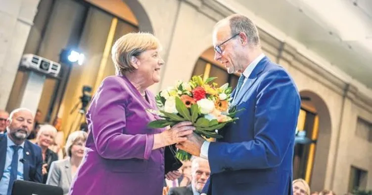 Merkel dostlarıyla buluştu