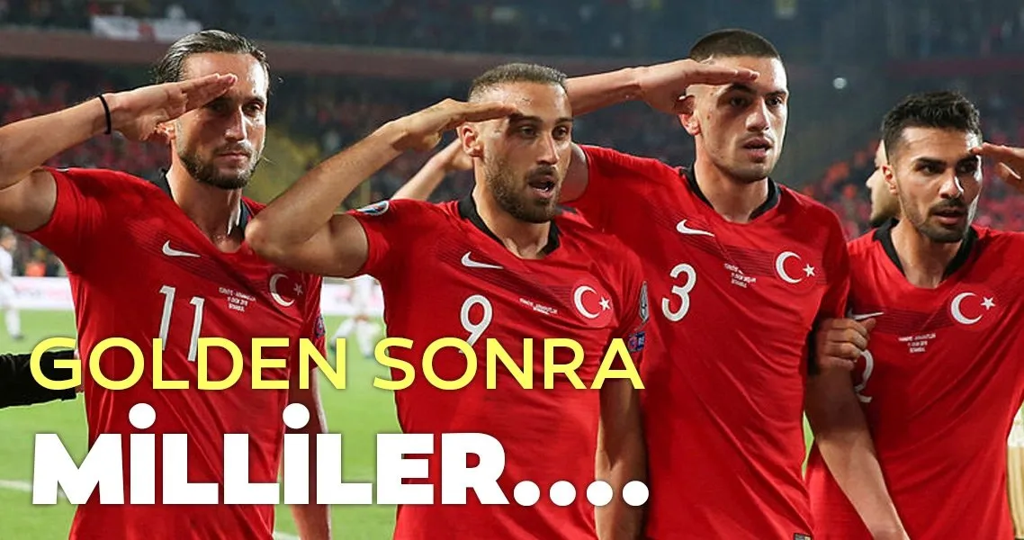 Millilerden golden sonra asker selamı