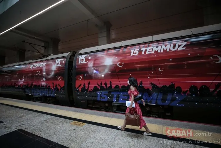 Son dakika: 15 Temmuz Demokrasi ve Milli Birlik Treni, ilk seferinde Ankara’dan hareket etti