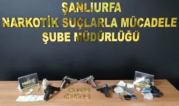 Şanlıurfa’da uyuşturucu operasyonu