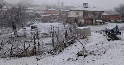 Çorum’un yüksek kesimleri beyaza büründü