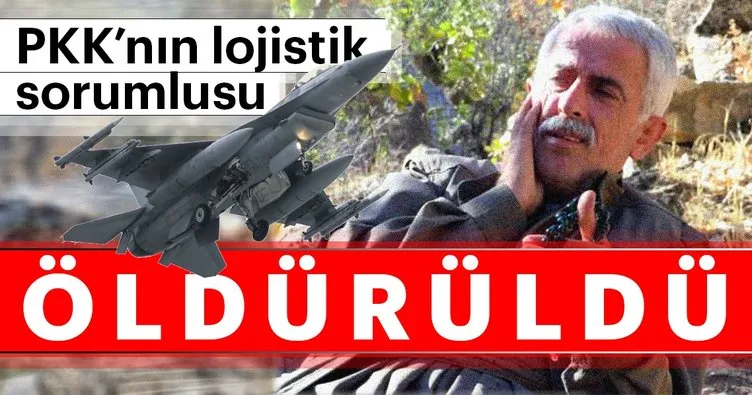 PKK’nın lojistik sorumlusu öldürüldü