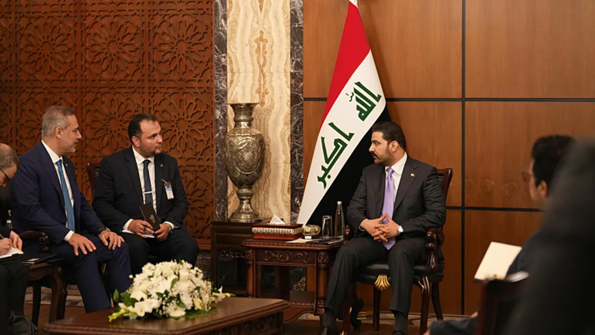 Dışişleri Bakanı Fidan, Irak Başbakanı Zeydi ile görüştü