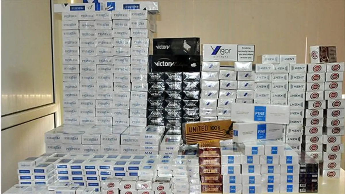 Ankara’da kaçakçılık operasyonu: 2 bin 500 paket kaçak sigara ele geçirildi Ankara’da kaçakçılık operasyonu: 2 bin 500 paket kaçak sigara ele geçirildi