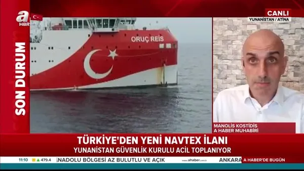 Son Dakika Haberi | Türkiye'nin ilan ettiği yeni NAVTEX Yunanistan'ı karıştırdı! Yunanistan'da acil çağrı... | Video