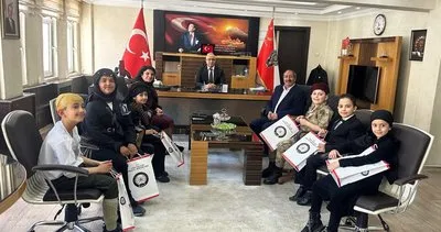 Ağrı Emniyet Müdürü İpar, Selahaddin Eyyubi İlkokulu öğrencilerini misafir etti