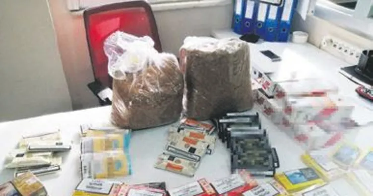 Tütün kaçakçılarına operasyon